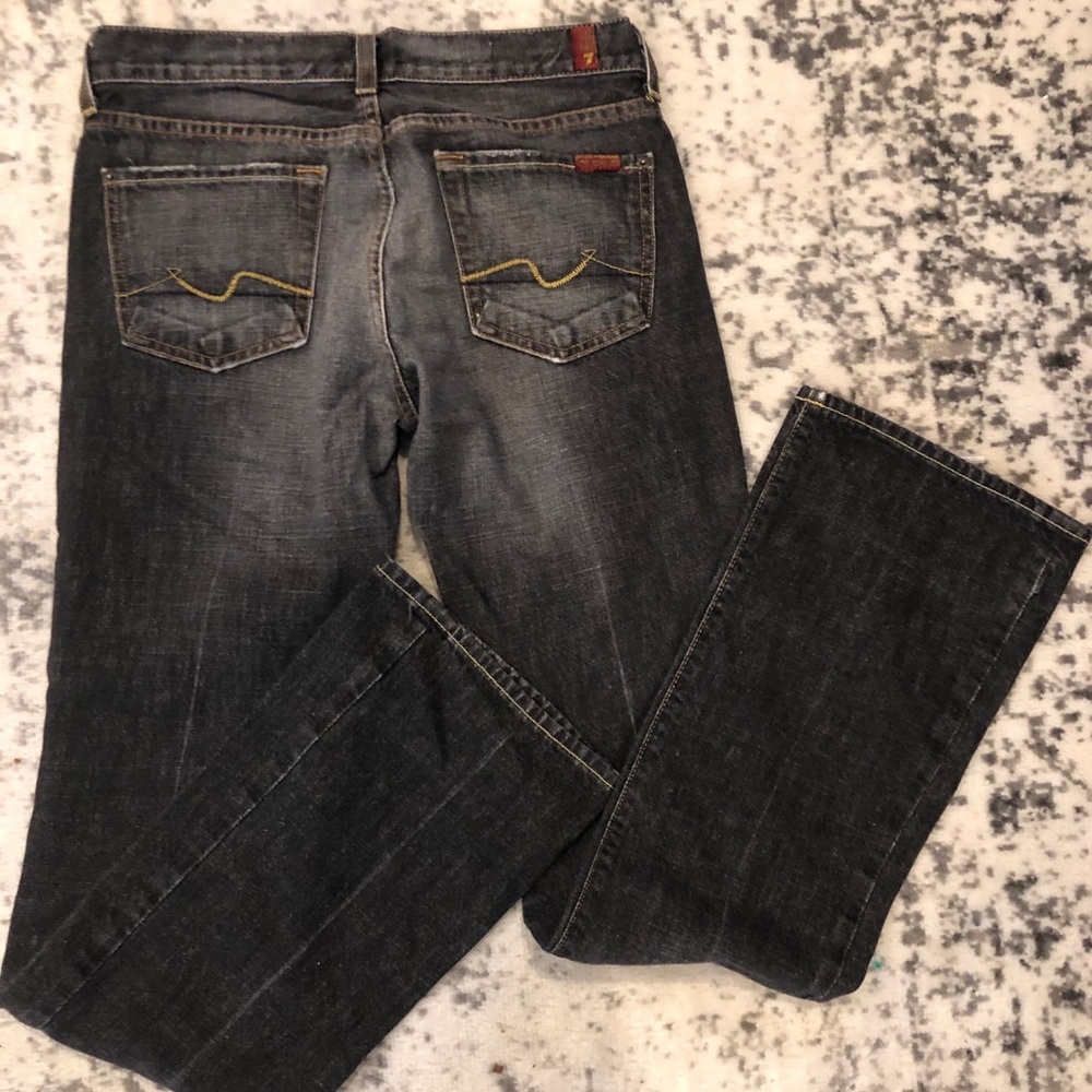 2 for $30 CLASSIC  7 FOR ALL MANKIND BOOTCUT JEANS
